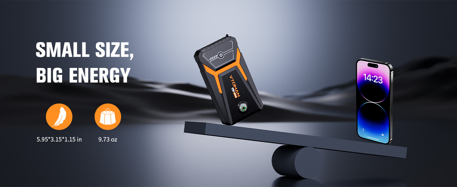 V3 Pro Car Battery Charger Jump Starter
