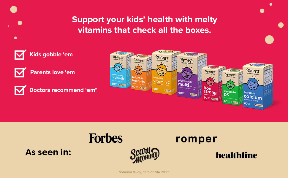 Support your kids' healthy with melty vitamins that check all the boxes.