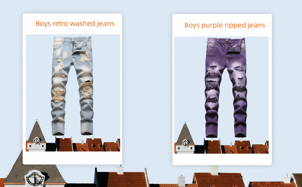 boys ripped jeans fashion