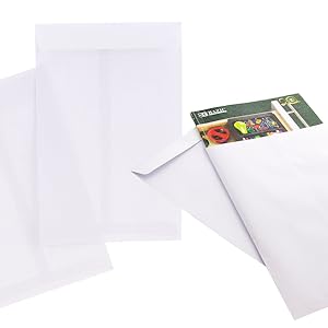 white envelopes