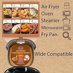 Air Fryer Liners parchment paper steamer parchment paper for microwave parchment paper oven liners
