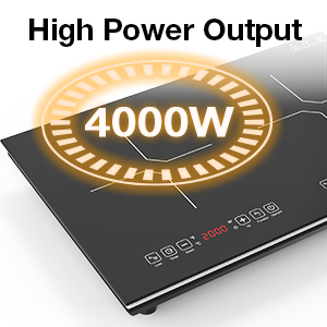 VBGK Double Induction Cooktop