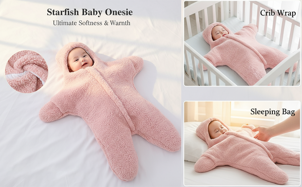 Starfish Onesies for Baby