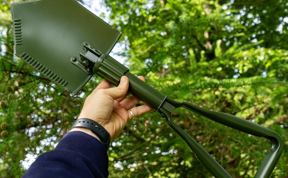 Pala plegable militar