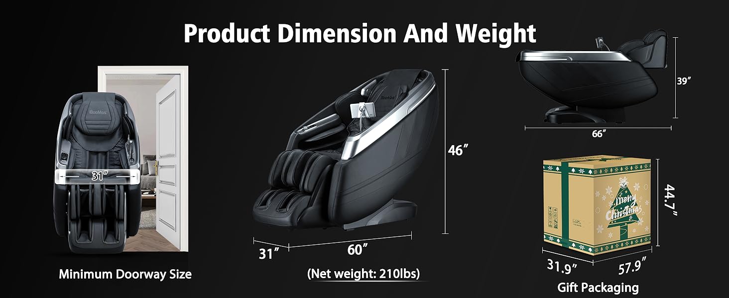 iboomas  4d massage chiar zero gravity full body P03