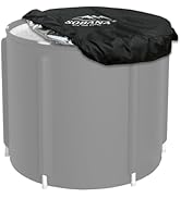 Sobana Ice Bath Insulated Cover, Ice Water Therapy Cold Plunge Tub Cover with Superior Cold Snap ...