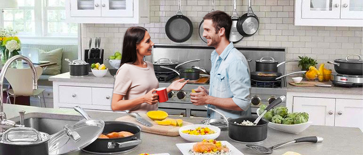 Cookware set stock pot cooking pot stew pot saucepan