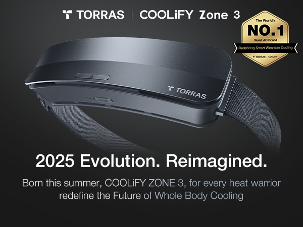 Amazon.com: TORRAS 2024 Top Portable Waist Fan COOLiFY Zone