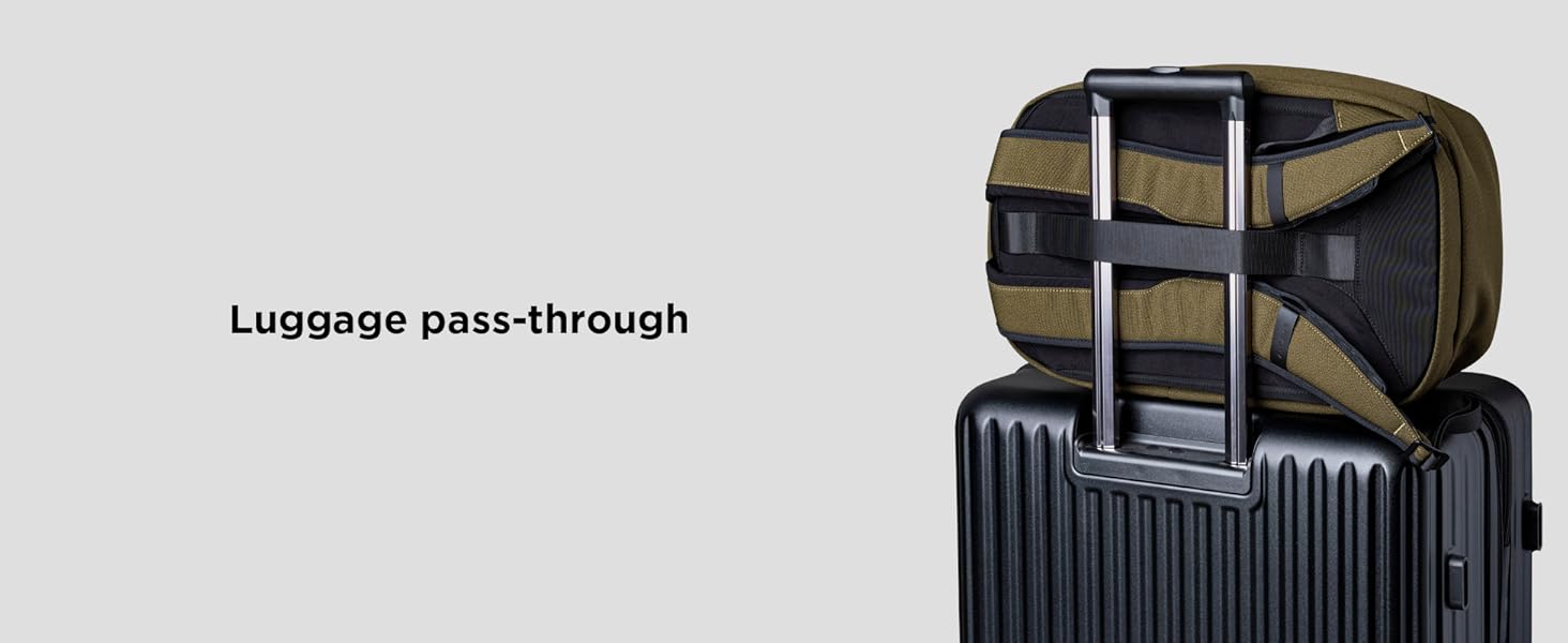 Luggage pass-through