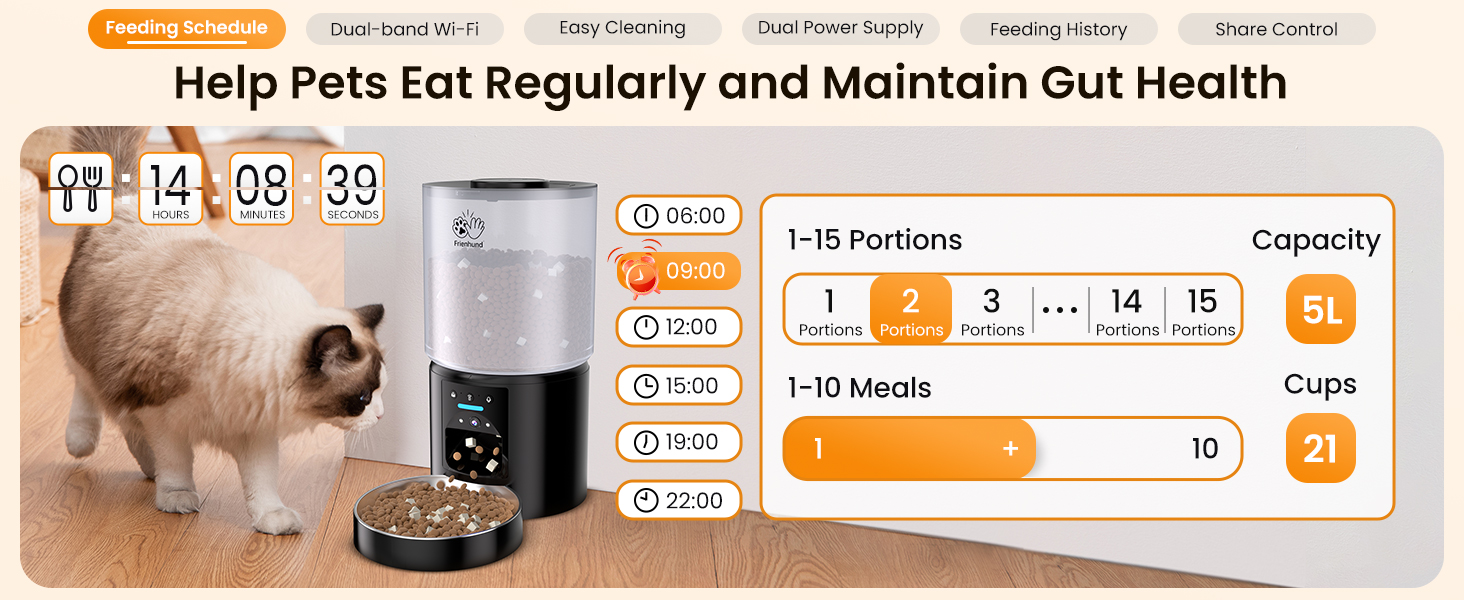 automatic cat feeder