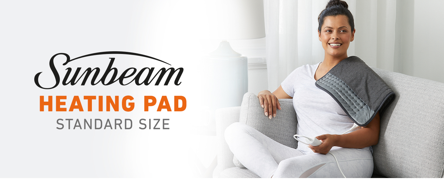 Sunbeam Multipurpose Electric Heating Pad Standard 35x40cm, 5 Heat