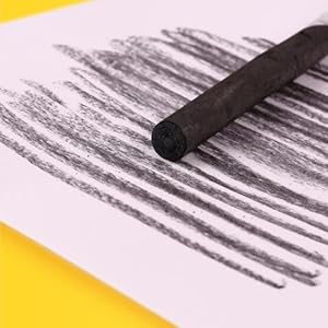 木炭画「工具の手触り」 12本セット 木炭スティック デッサン チャコール 絵画 スケッチ 木炭筆