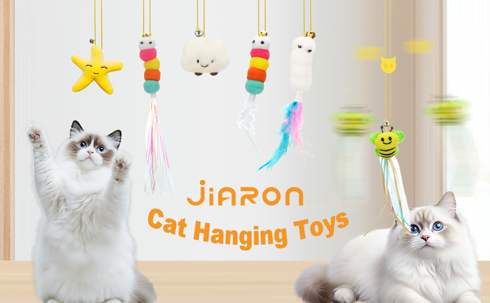 Hanging cat toys