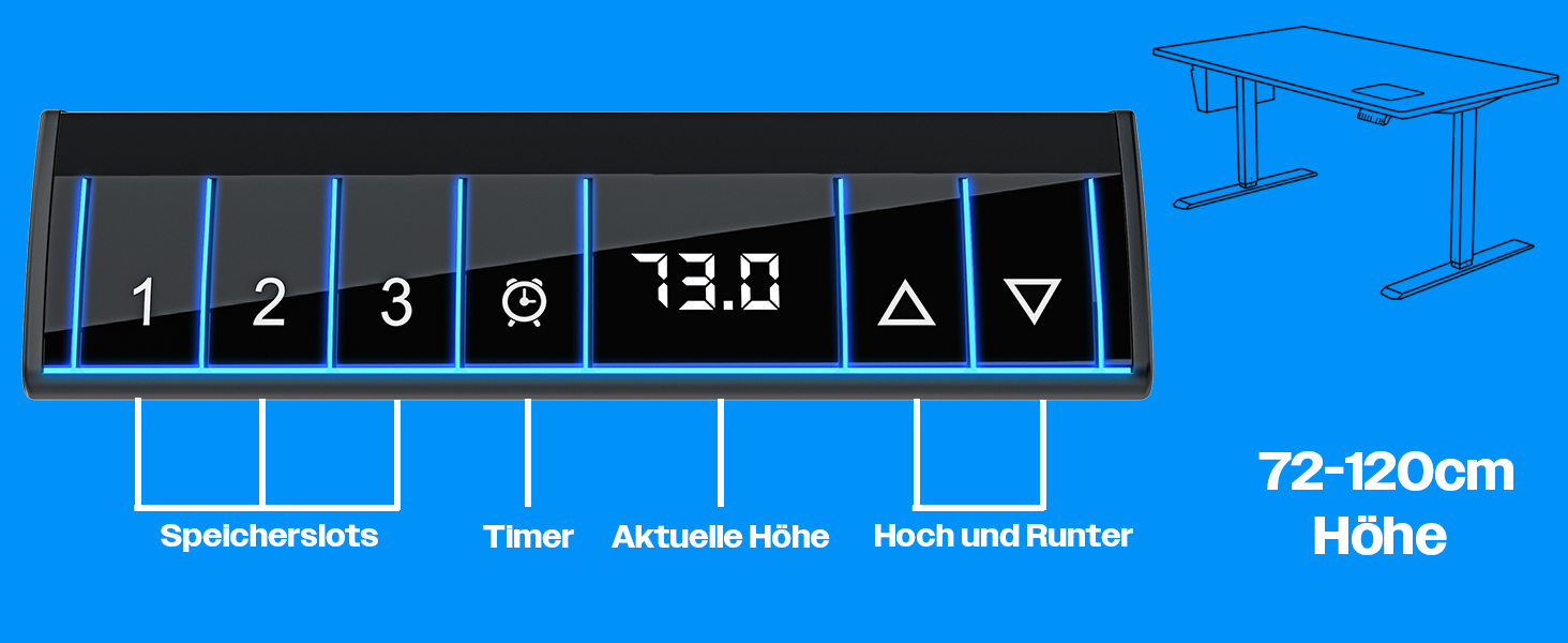 eine Digitaluhr mit Uhrzeit und Uhrzeit