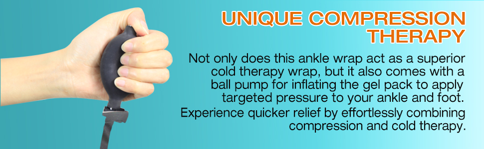 ankle ice pack for injuries