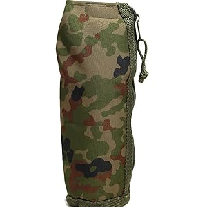 Amazon Co Jp 自衛隊グッズ ウエストポーチ ウエストバッグ 陸自迷彩 ペットボトルケース 水筒ケース 迷彩 ドリンクホルダー ペットボトルホルダー メンズ Ty 623jc グリーン ホーム キッチン