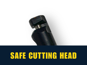 safe cutting head
