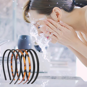 Unifarbene Haarbänder aus Kunststoff