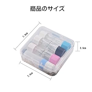 Amazon.co.jp: RICISUNG ハードコンタクトケース 保存液