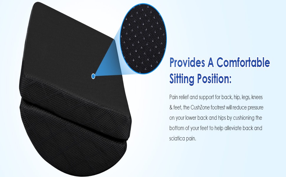 Adjustable Foam Foot Rest