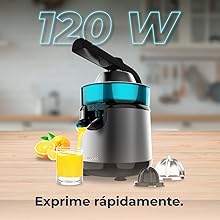 exprimidor de naranjas eléctrico; exprimidor eléctrico; exprimidor; zumos; EssentialVita Hyden 120