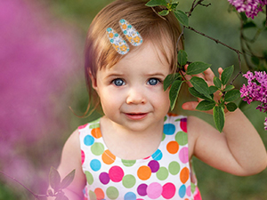 Colorful Small Barrettes Metal Hair Clips for Fine Hair