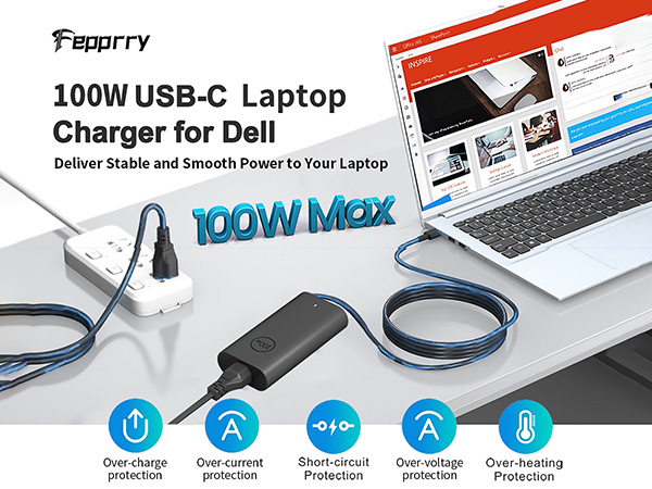100W Laptop charger for dell