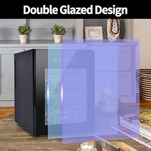mini wine fridge