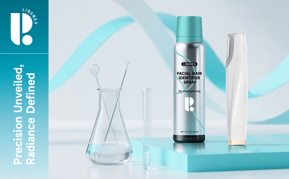 sonic dermaplane razor hair identifier spray for face shaving