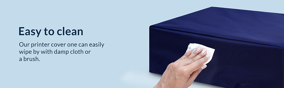 Easy to clean printer cover