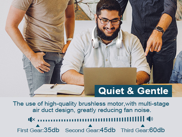 portable neck fan rechargeable