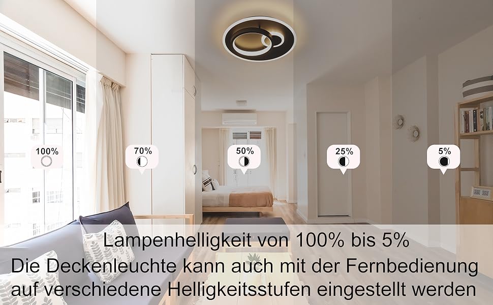 deckenlampe dimmbar
