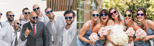 Custom Sunglasses for Wedding Party Favors
