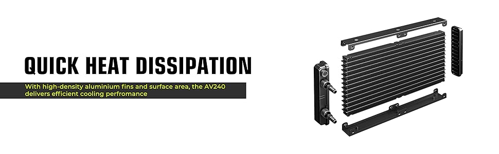 av240 quick heat dissipation