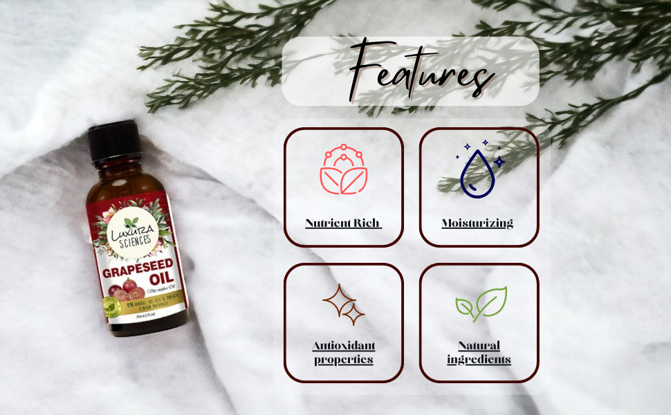 Luxura Sciences Grapeseed Oil
