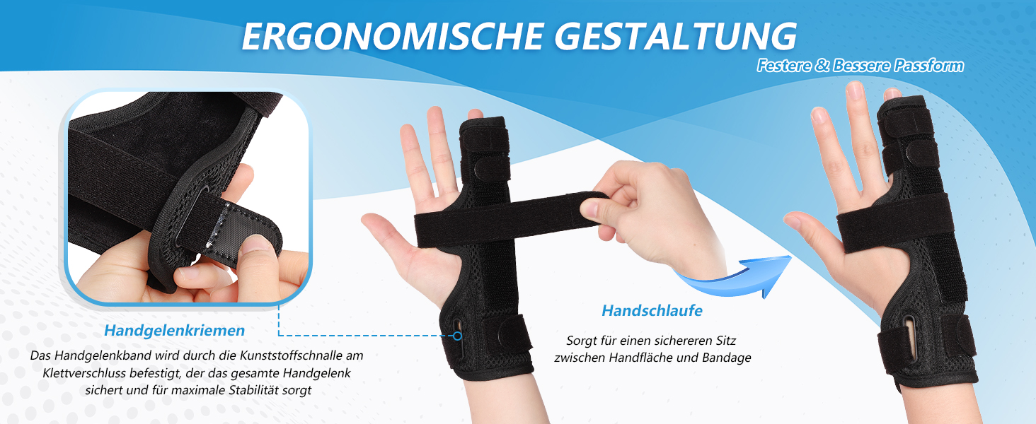 4 Und 5 Fingerschienen Für Gebrochenen Finger