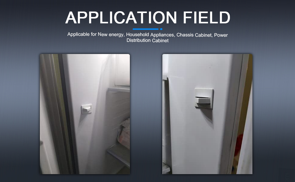 Heyiarbeit Refrigerator Door Light Switch 3Pin Universal Replacement LTK-17 Momentary Fridge Switch NC AC 250V 0.5A for Most Refrigerators Freezer White 18 Refrigerator Door Light Switch