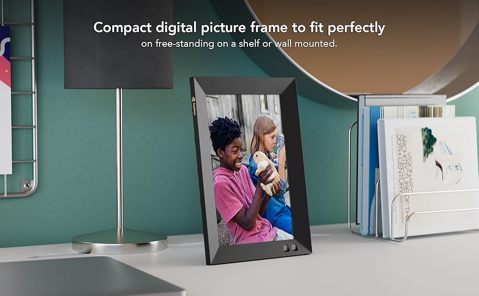 Nixplay 8 Inch Digital Picture Frame With WiFi Amazon.co.uk