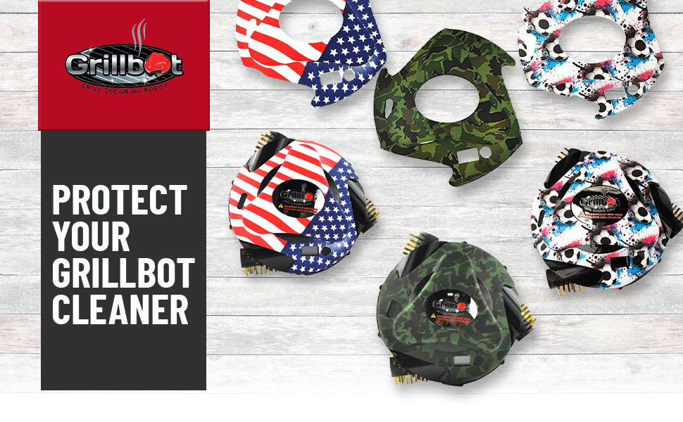 Grillbot Cover Automatic BBQ Grill Cleaning Robot, Robotic