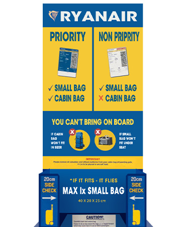Ryanair Airlines 40x20x25