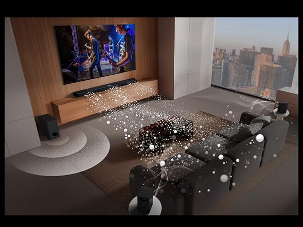 LG S40T 2.1 ch. Soundbar with Wireless Subwoofer, Dolby