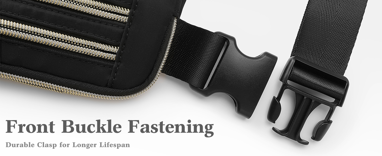 durable front buckle