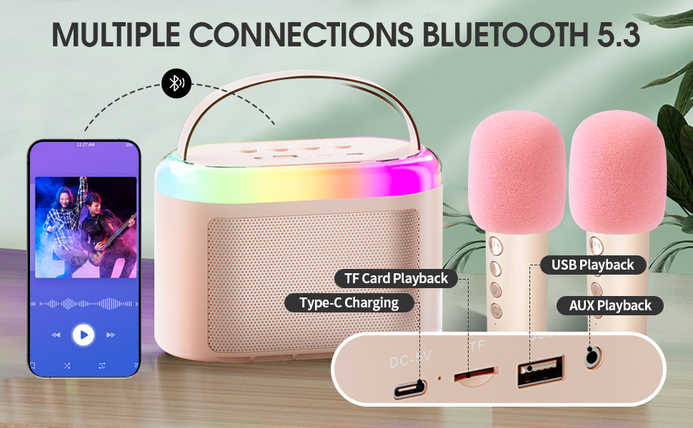 bluetooth karaoke speaker