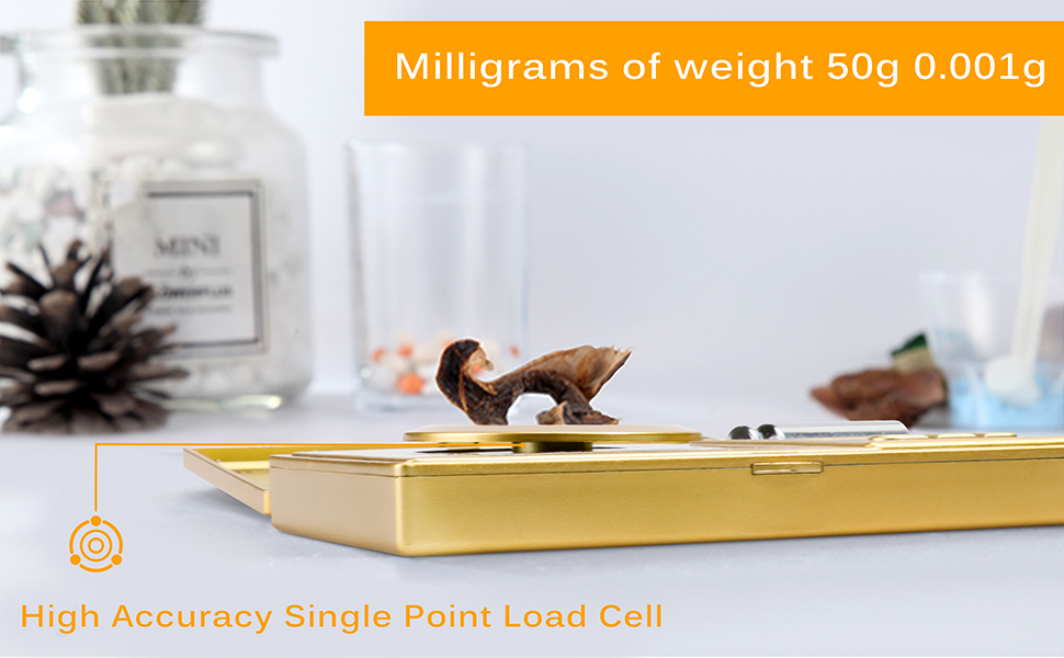 gold digital pocket scale