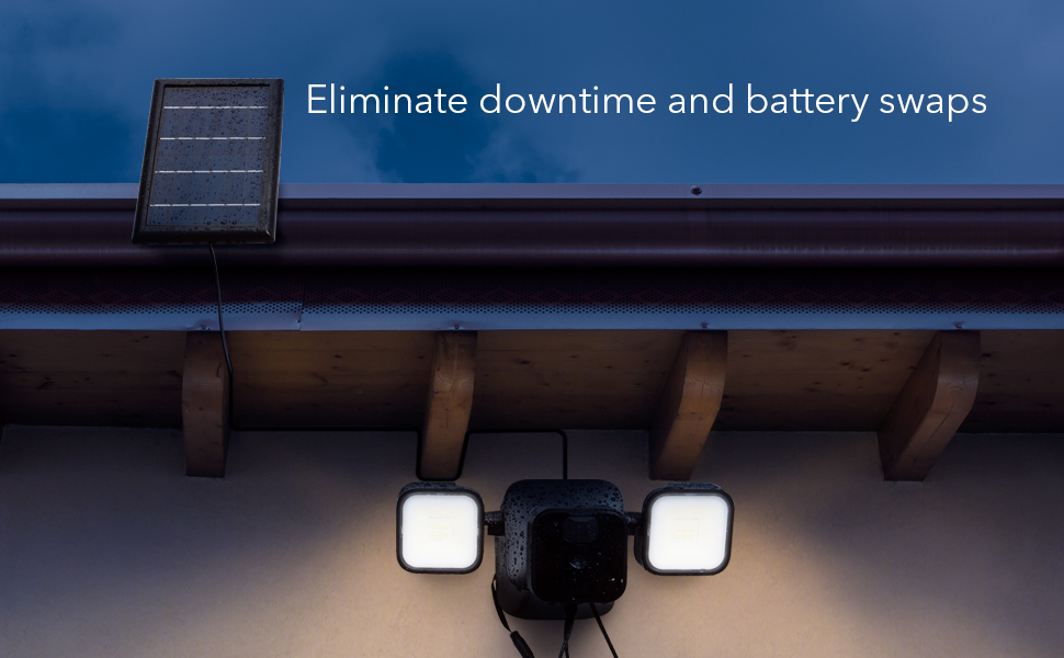 Wasserstein Solar Panel Compatible with Blink Floodlight