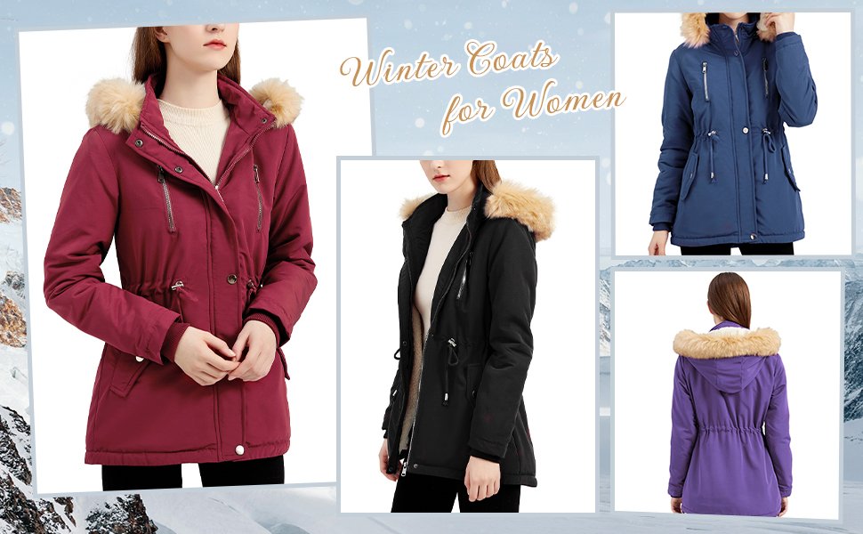 winter coats for women