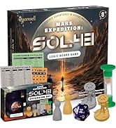 Logic Board Games for Kids and Adults – Mars Expedition SOL43 Expansion Set – Montessori STEM Edu...
