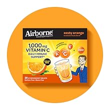 Airborne Vitamin C Effervescent Tablets, Antioxidants A C E, Vitamin D, Zinc