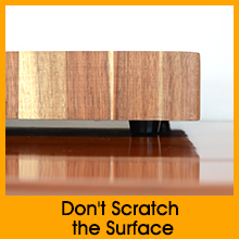 Do Not Scratch Countertops.