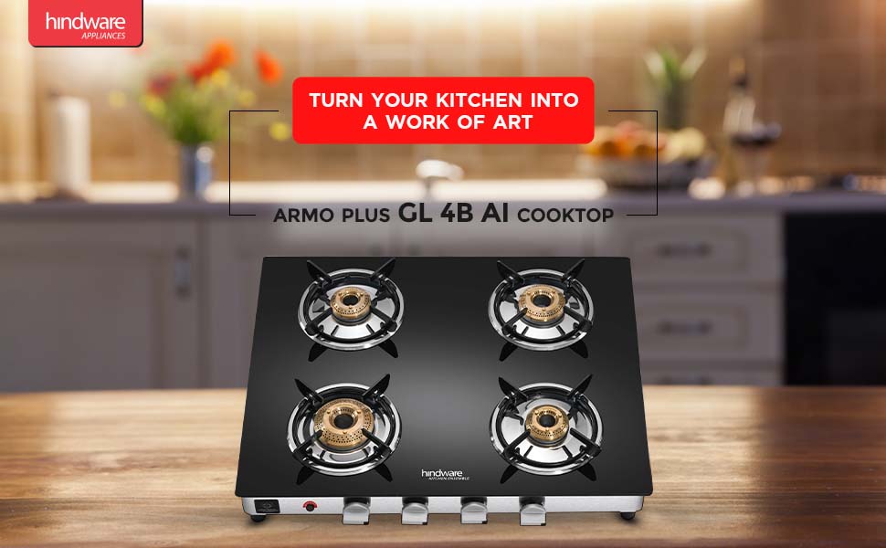 Buy KA Cooktop Armo PLUS GL 4B AI. Online at Low Prices in India